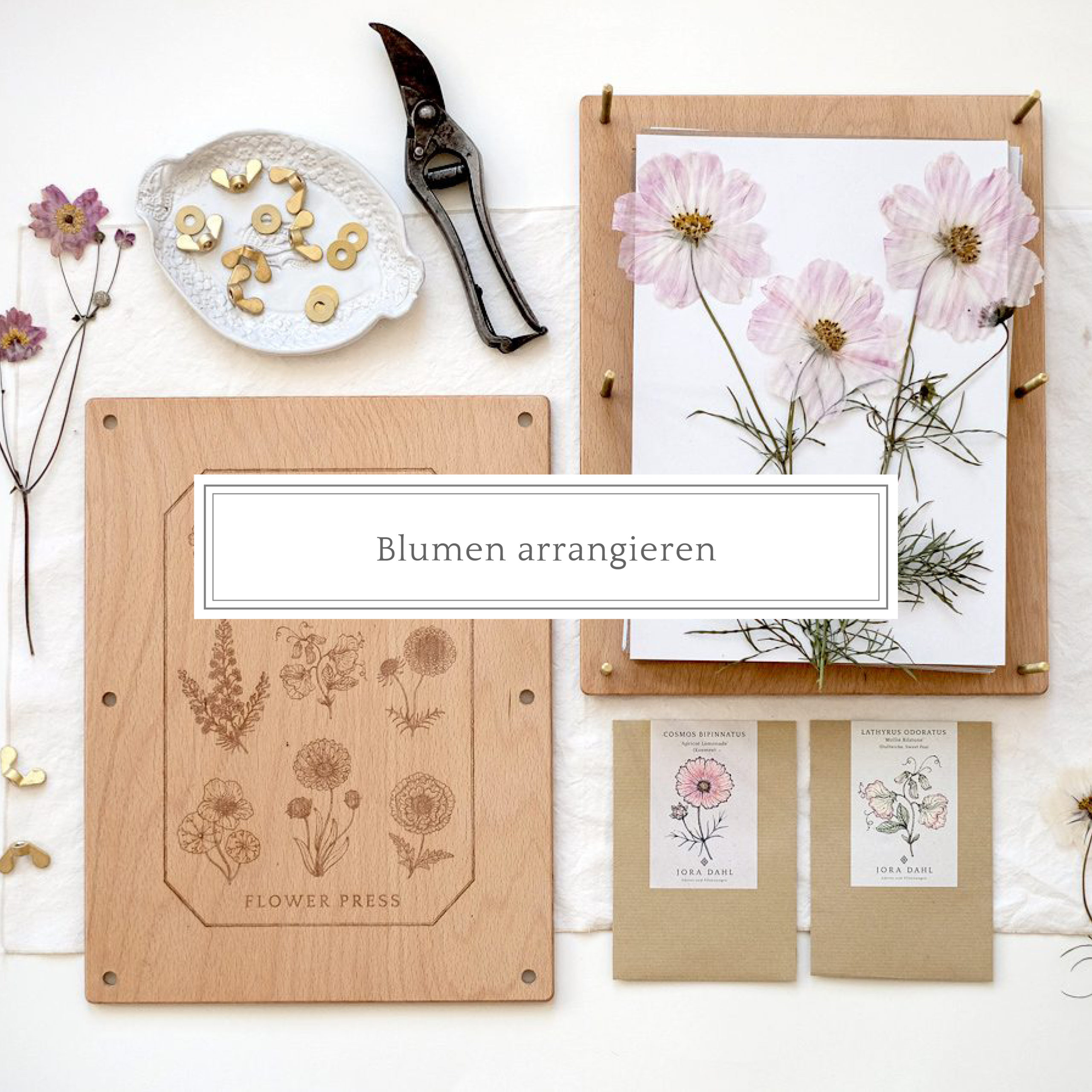 Blumen arrangieren