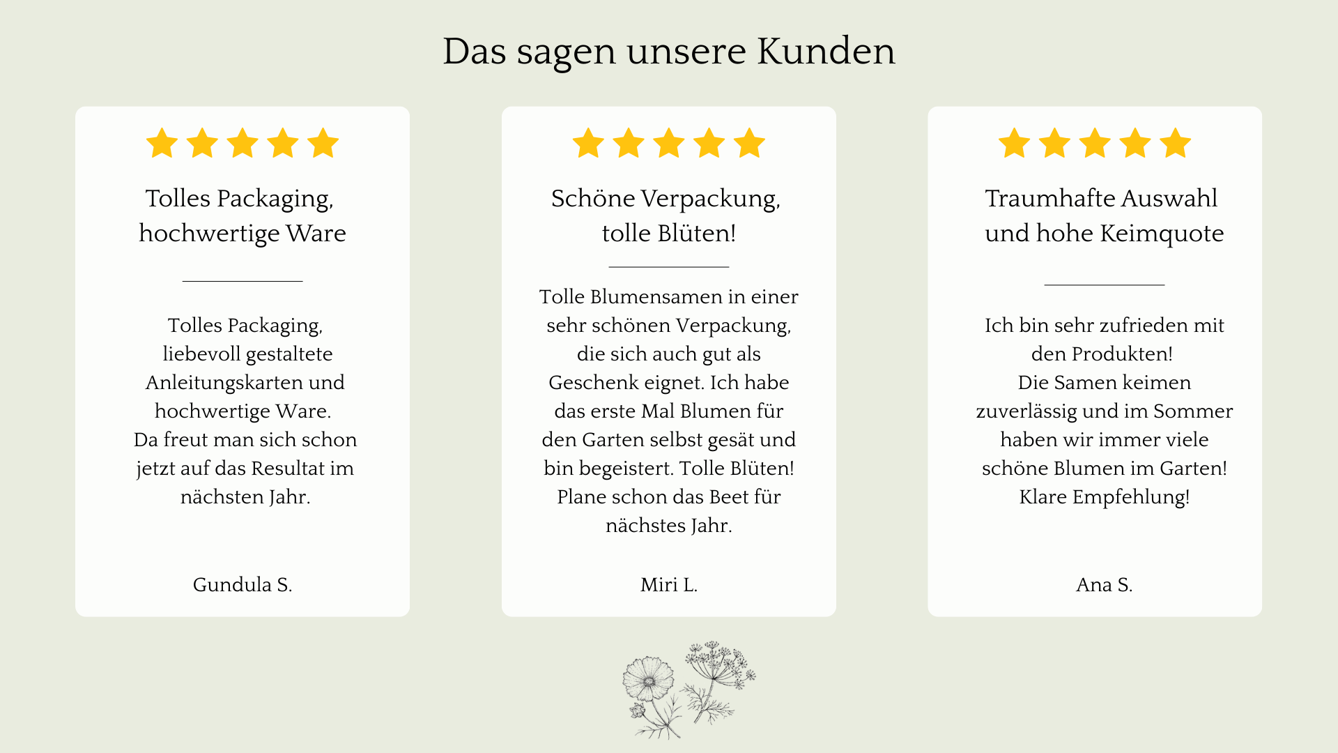 Das sagen unsere Kunden